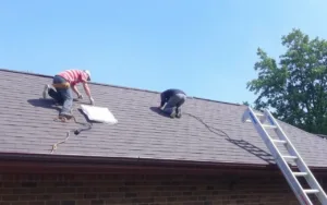 Installing Roofing on Hip Roofs